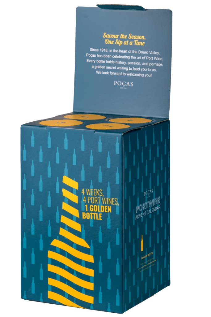Poças Port Wine Advent Calendar – Golden Bottle